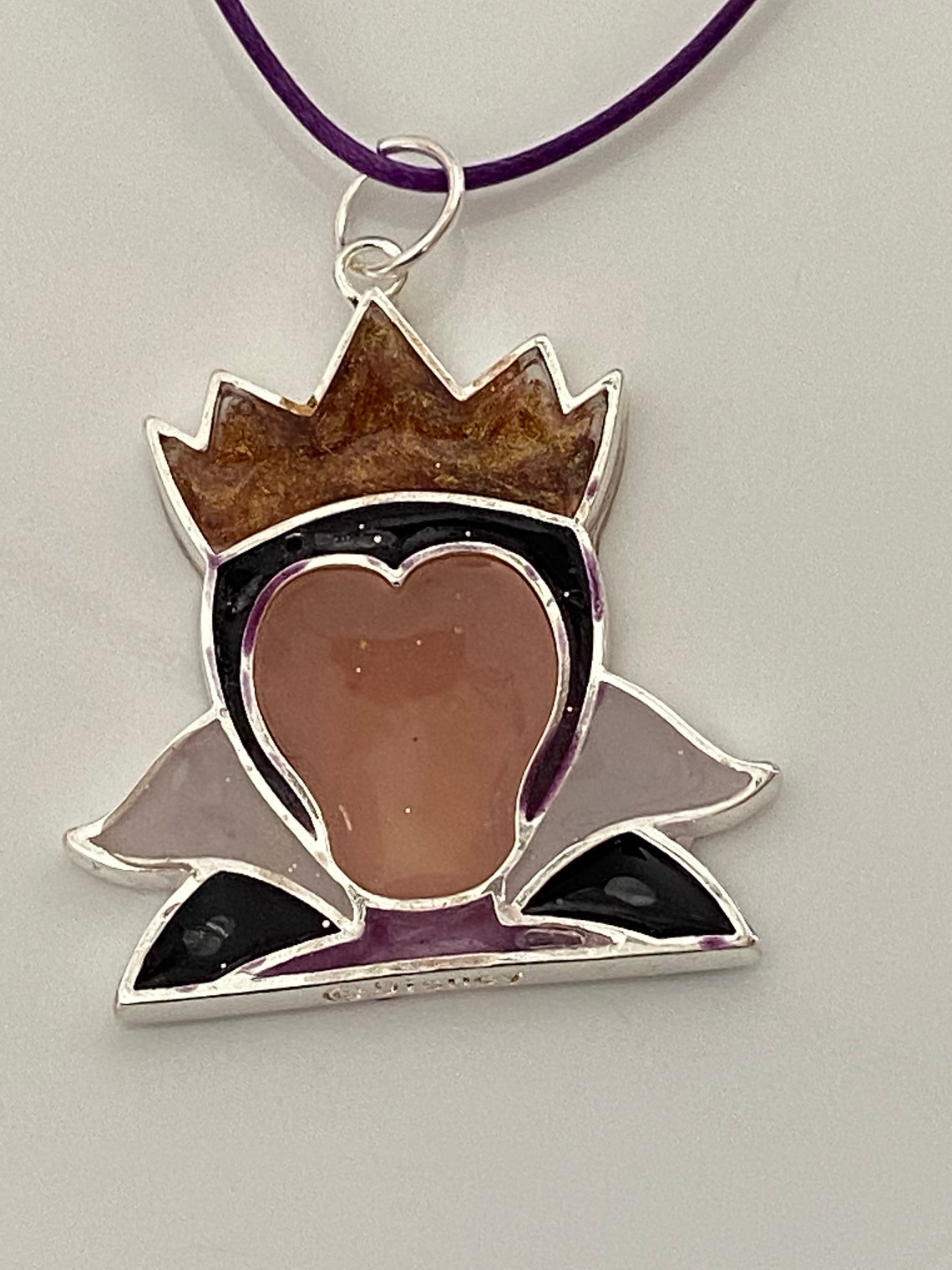 Evil queen necklace pendant Etsy