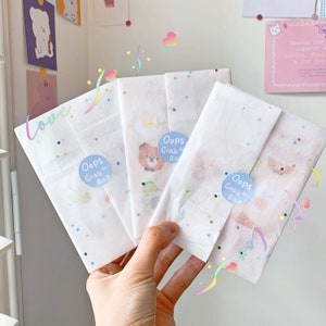 oops grab bags | stickers and memo sheets, decoration card