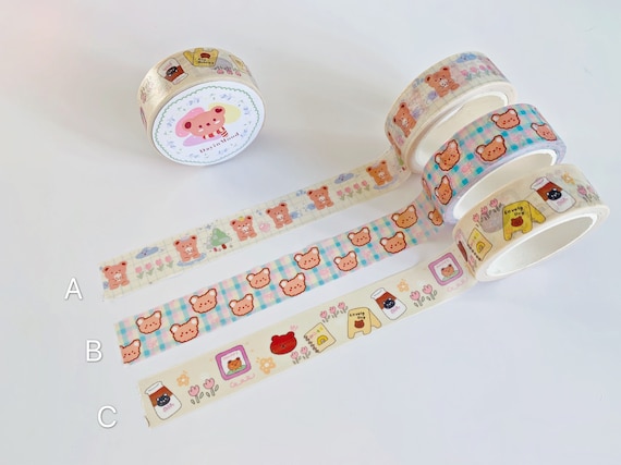  18 Rolls Cute Washi Tape Decorative Tape Set Kawaii