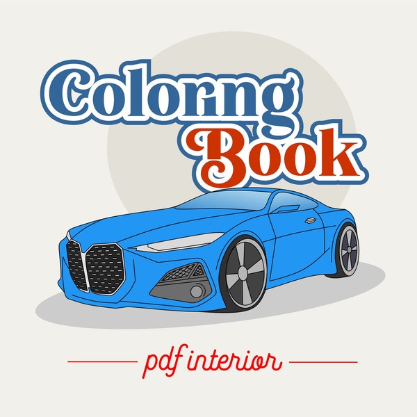 Interior Coloring Pages Books - Etsy