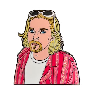 Kurt Cobain - Nirvana - Enamel Pin