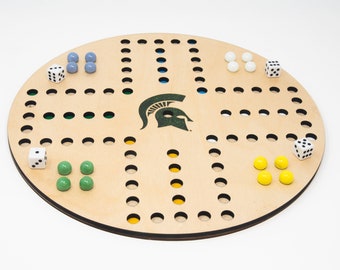Michigan State Spartans Aggravation Board Game