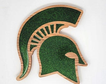 Michigan State Spartan Marquee - 10" x 8.8"