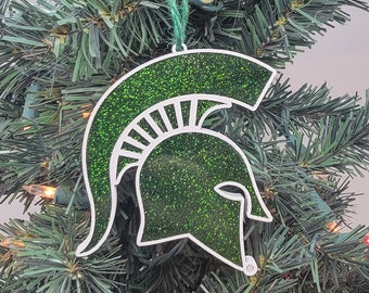 Michigan State University Sparty Ornament