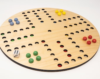 Aggravation Board Game including Marbles and Dice