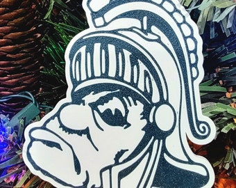 Gruff Michigan State University Ornament