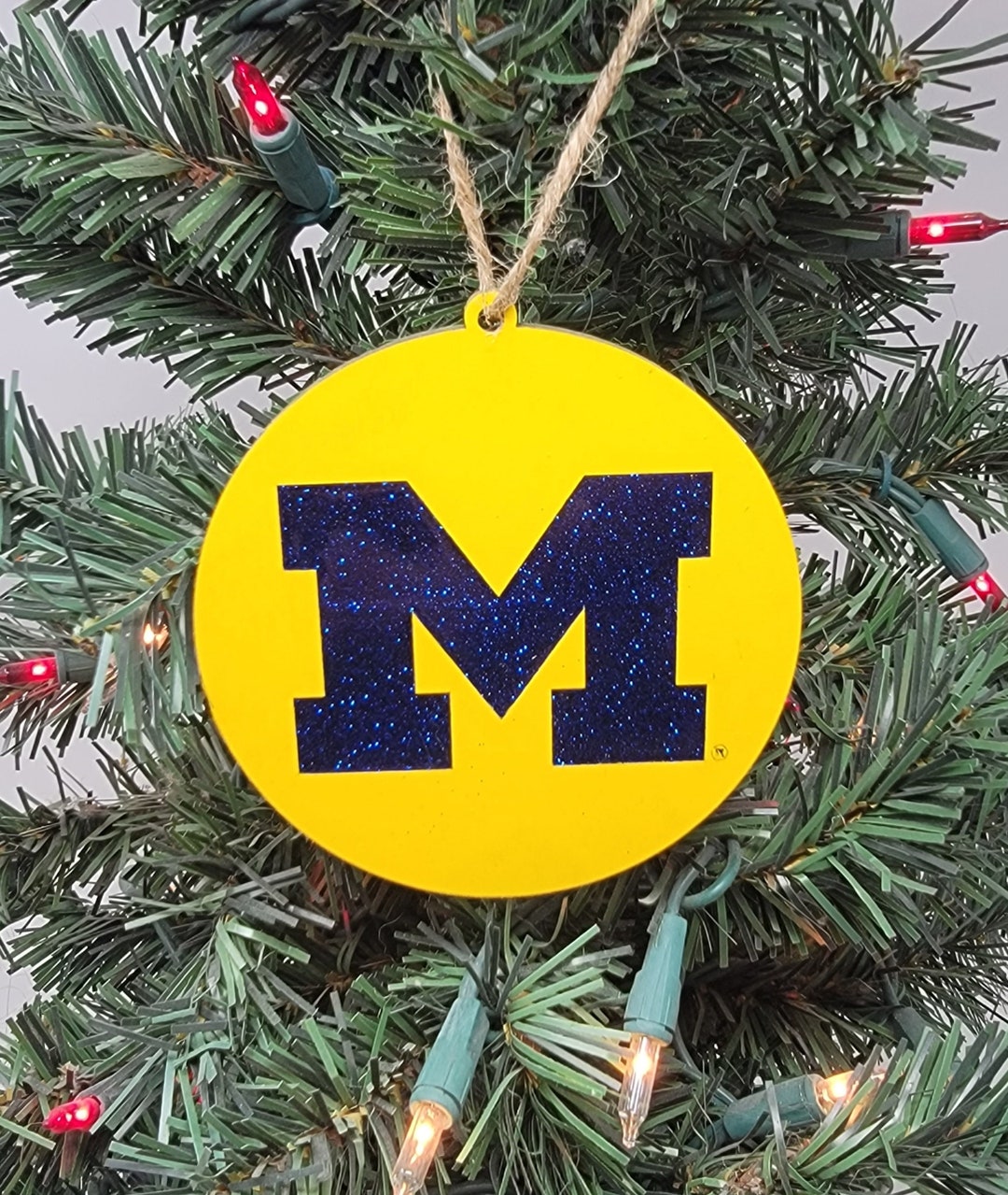 University Of Michigan Christmas Ornaments 