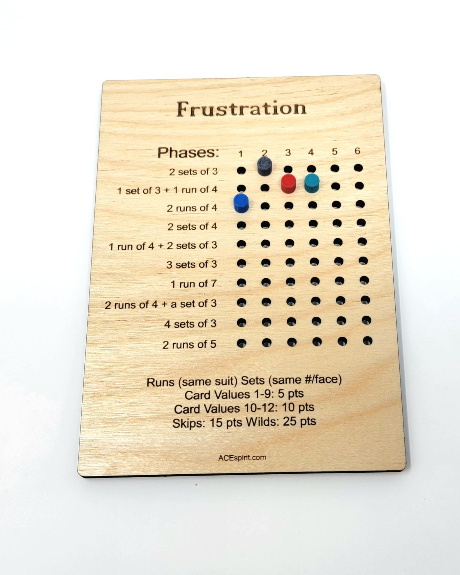 Frustration Game Board Etsy
