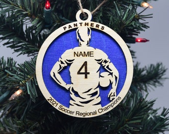 Soccer Personalized Ornament