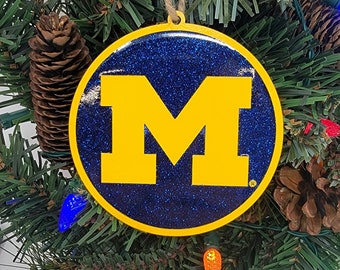 University of Michigan Ornament (licensed)