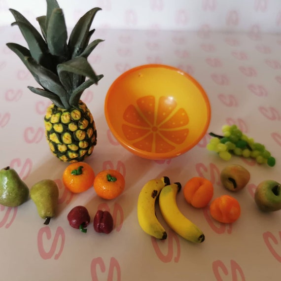 One Piece Handmade Orange Miniatures