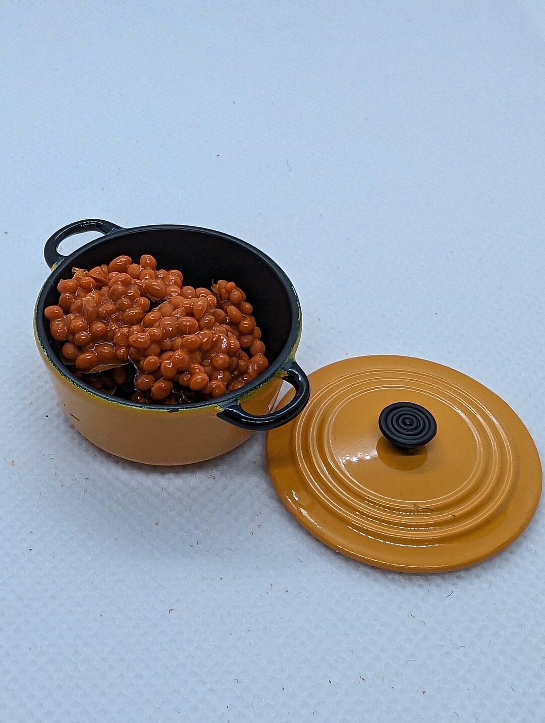 Miniature 1:6 Pot of Baked Beans. Suitable for Dolls and Dioramas ...