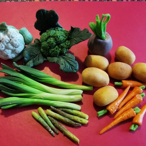 Cabbage for a Dollhouse in 1/6 and 1/12 Scale Miniature Etsy