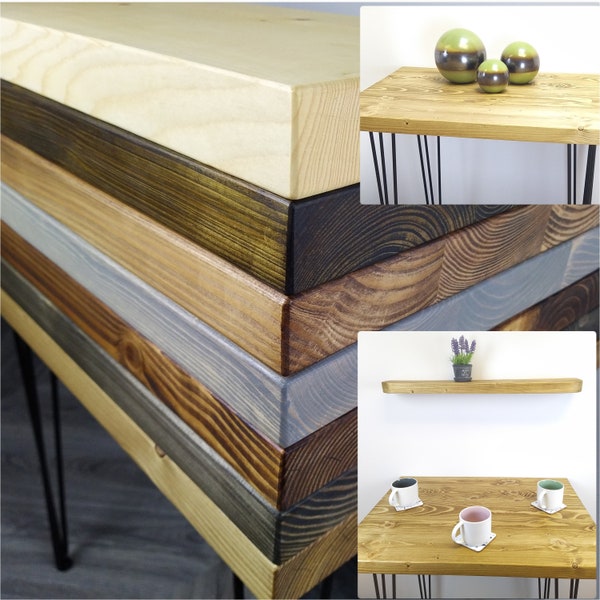 Solid Pine Table Top // DIY // Desk top
