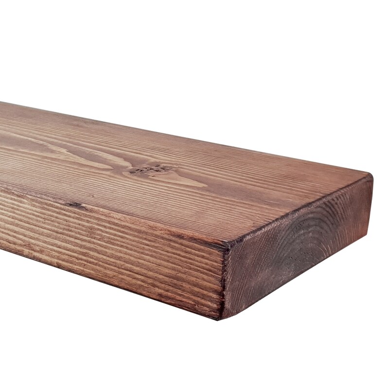 Floating Wall Pine Wood Shelves. Rustic Style. Various Etsy