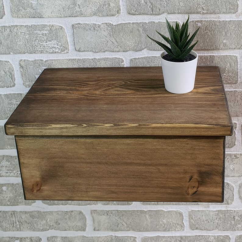 estantes de pino para pared