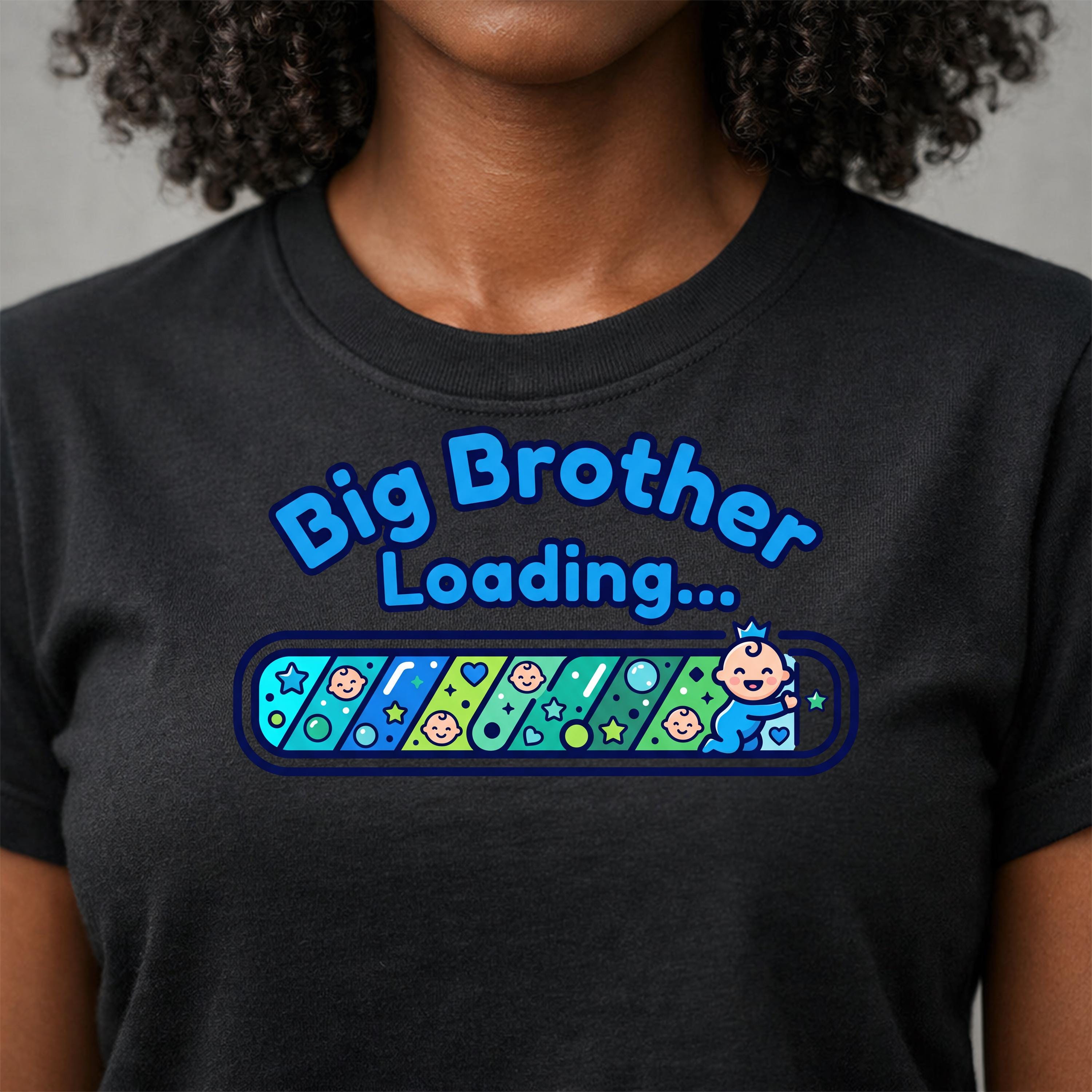 Big Brother Loading PNG | Cute Pregnancy Announcement Sublimation ...