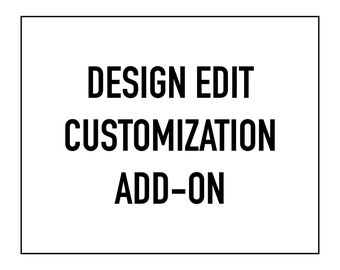 Design Customization Fee