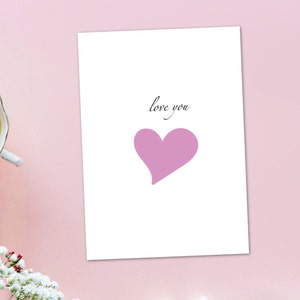 El paquete de 3 cartas 'Te amo'