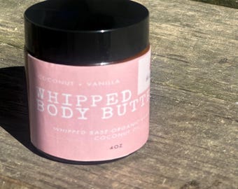 Coconut Vanilla Whipped Body Butter