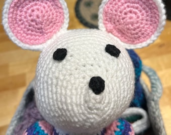 Crocheted Stuffed Mouse