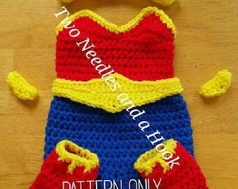Crocheted Photo Prop/Costume Pattern
