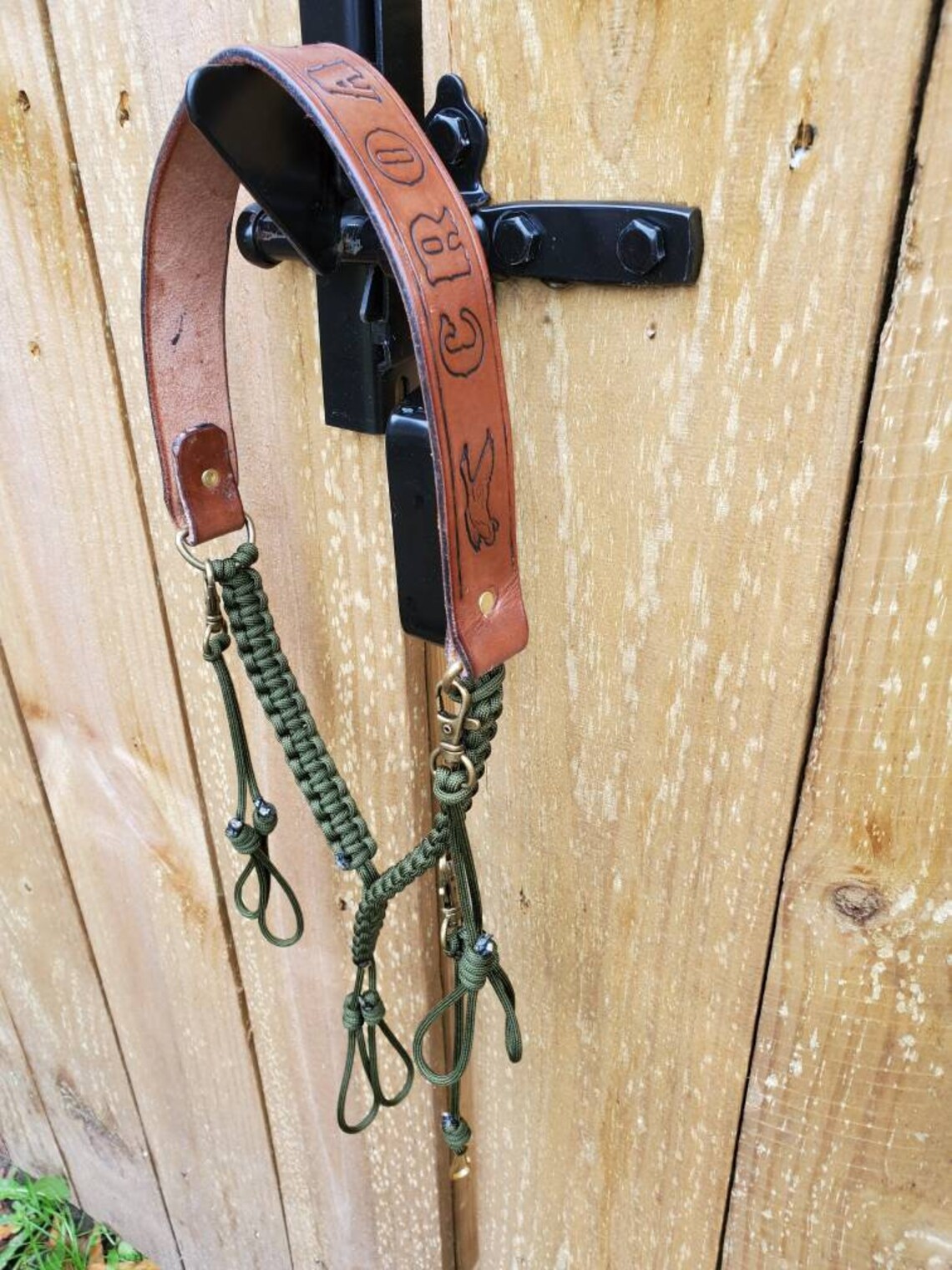 Leather Strap Call Lanyard for the Outdoorsmen unstitched Etsy