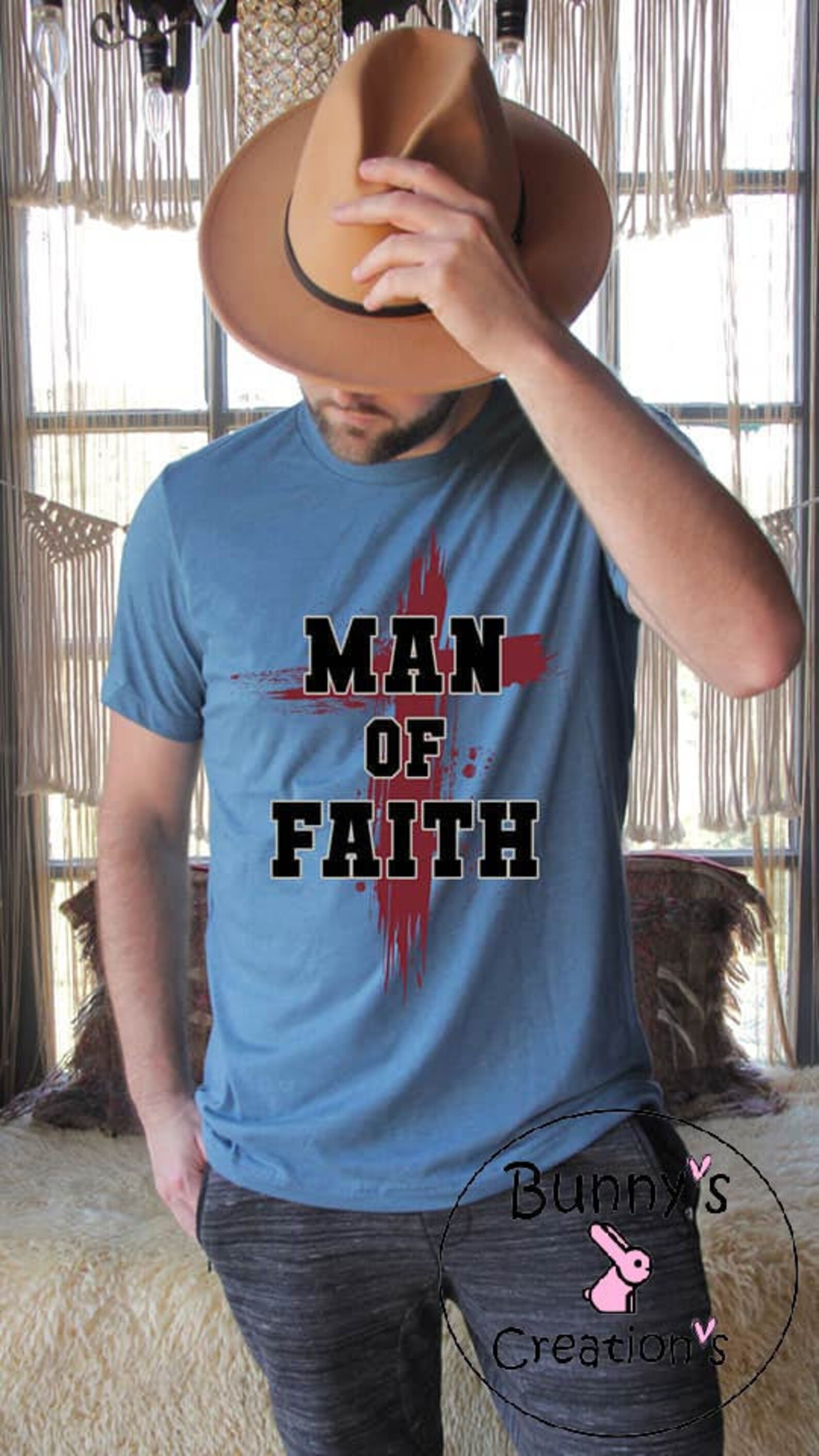 Man of Faith shirt/faith shirt/fashion shirt/Mens Graphic Etsy