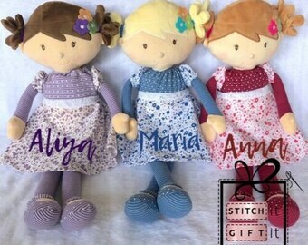 gund my first doll personalized