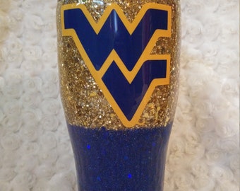 wvu yeti tumbler