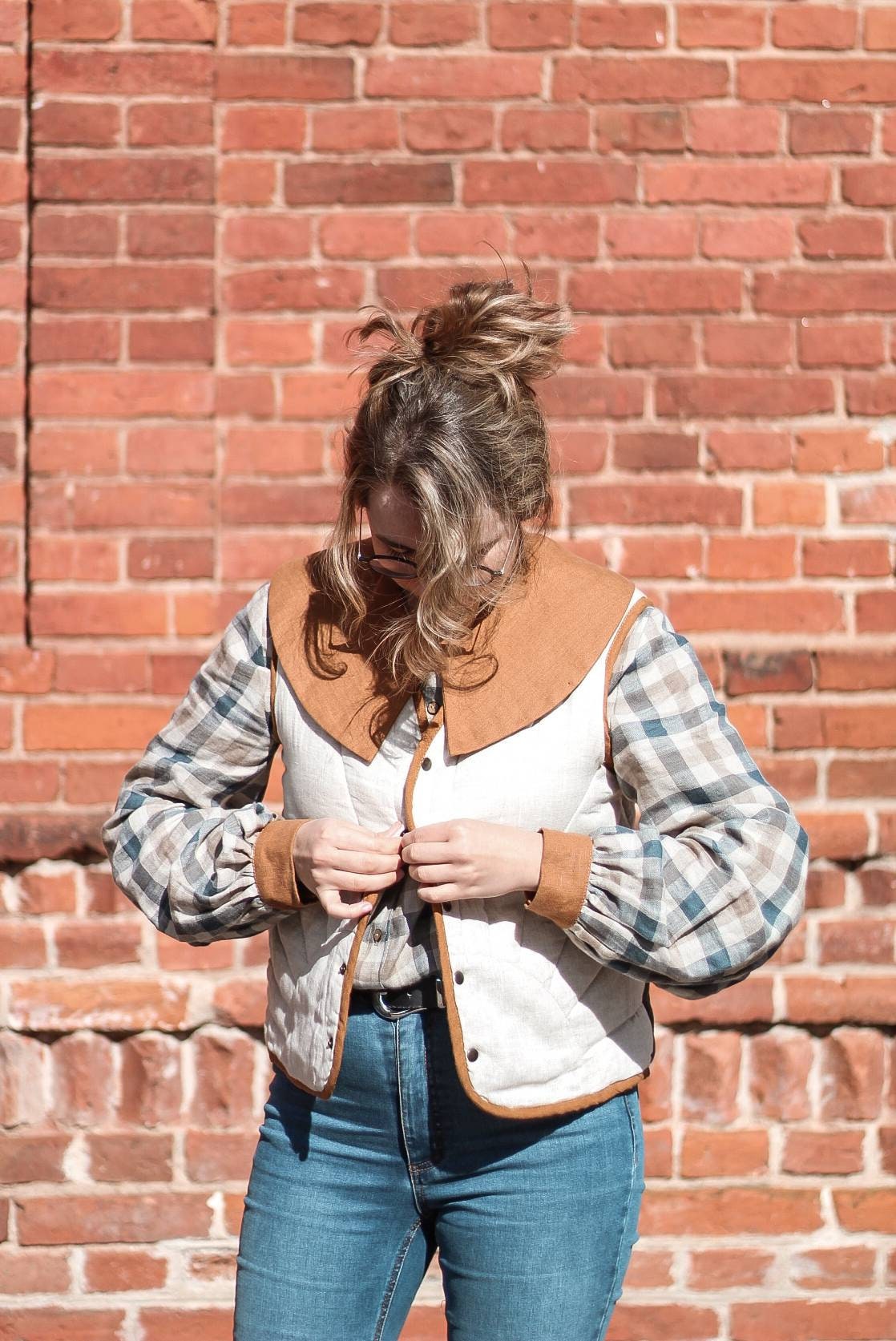 Sunlit Boho Sequin Embroidered Vest