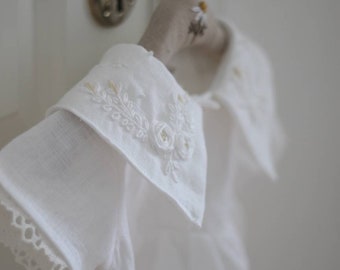 White Linen Dress - Etsy