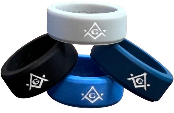 Silicone masonic ring discount