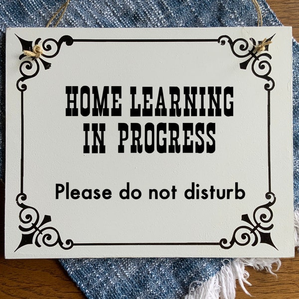 Training in progress sign etsy
