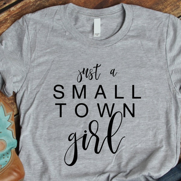 Small Town Girl SVG, Cut file Download for Cricut, Woman’s t-shirt svg png file, Country girl t shirt Svg, silhouette cut file, Texas girl