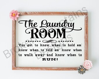 Laundry SVG Files, Laundry Room SVG Files for Cricut Silhouette, SVG Designs for Signs, Laundry Quote Downloads, Laundry png for Transfer