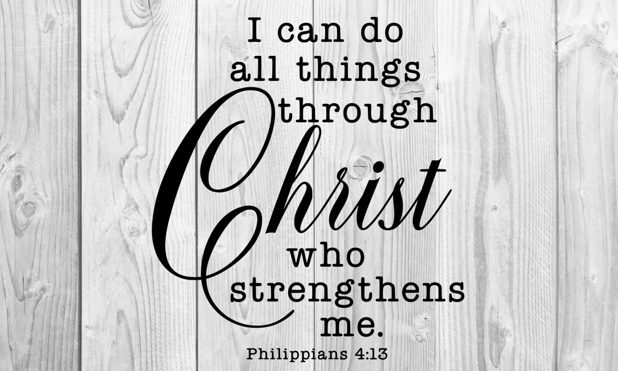 I Can Do All Things Through Christ Svg Bible Verse Svg Etsy UK
