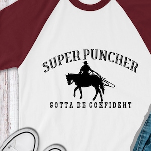 Super Puncher SVG, Cowboy TShirt svg, Western svg, arquivo de corte PNG SVG para impressão / Cricut e Silhouette / Download digital