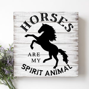 Les chevaux sont mon animal esprit / Equine Horse Lover / Cut File/ Printable/ jpeg/ png/ svg/ Cricut and Silhouette/ Digital Download/