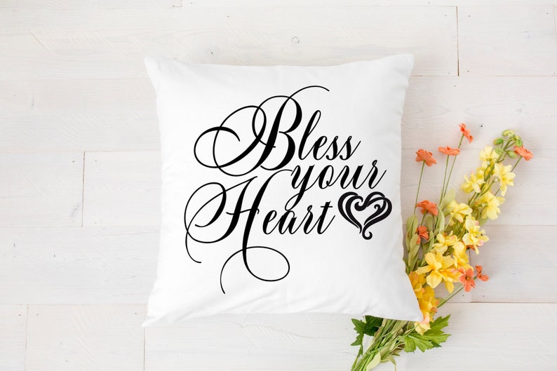 Bless Your Heart/ Cut File/ Printable/ Jpeg/ Png/ Svg/ Cricut | Etsy