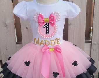 Minnie Mouse 3rd Birthday Outfit - Etsy