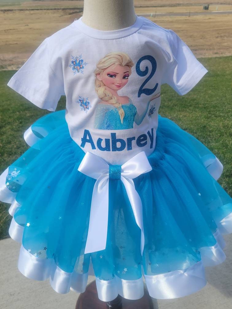 frozen themed tutu