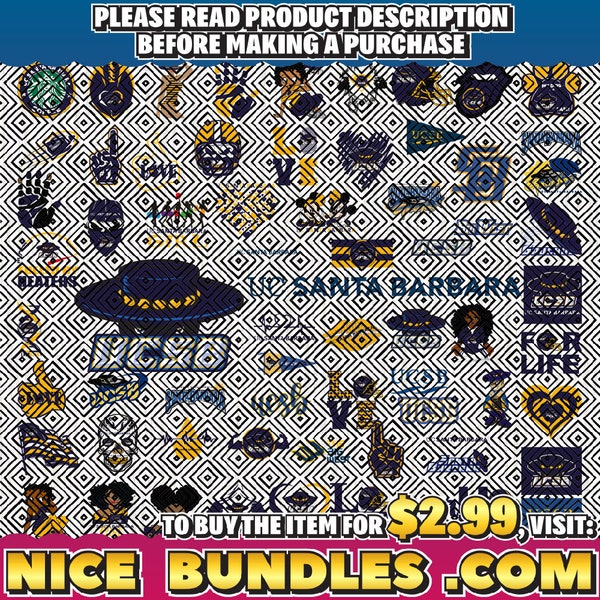 67 Files U-C-Santa-Barbara-Gauchos Team Bundle Svg, U-C-Santa-Barbara-Gauchos Svg, N-C-A-A Teams svg, N-C-A-A Svg, Instant Download