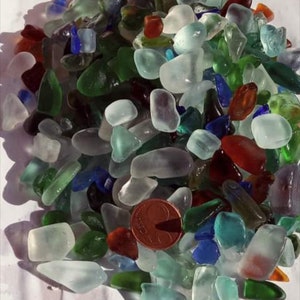 Sea glass  - mermaid tears 500 pieces