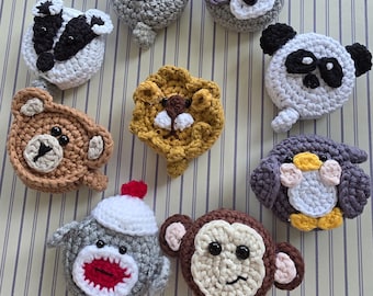 Crocheted Tape Measure: Handmade Retractable 60"/150cm