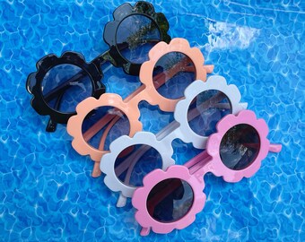 Flower Sunglasses for Girls, Sunglasses for Kids, Sunglasses, Flower Sunnies for Toddler, Sunflower Sunglasses