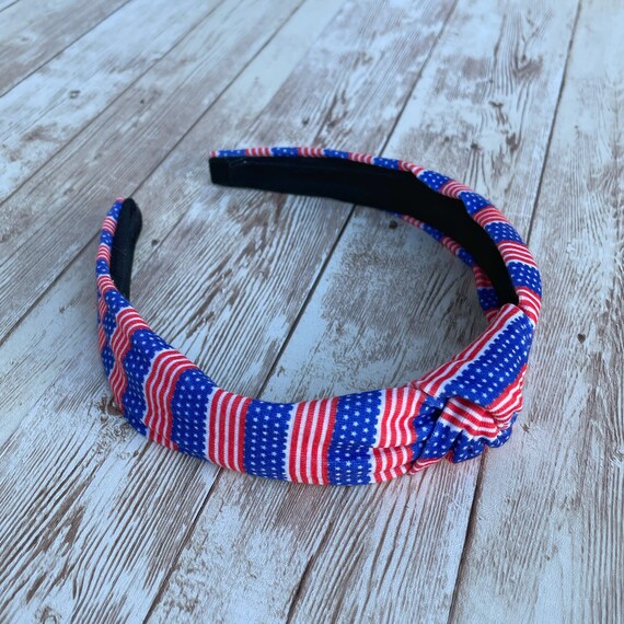 Independence Day Headband, 4th of July Headband, Patriotic  display picture 1