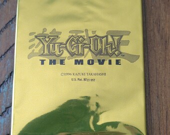 2 Sealed Packs – Yu-Gi-Oh! The Movie 2004 Gold Promotional Pack – Brand New Factory Sealed, Limited Edition, Konami, English