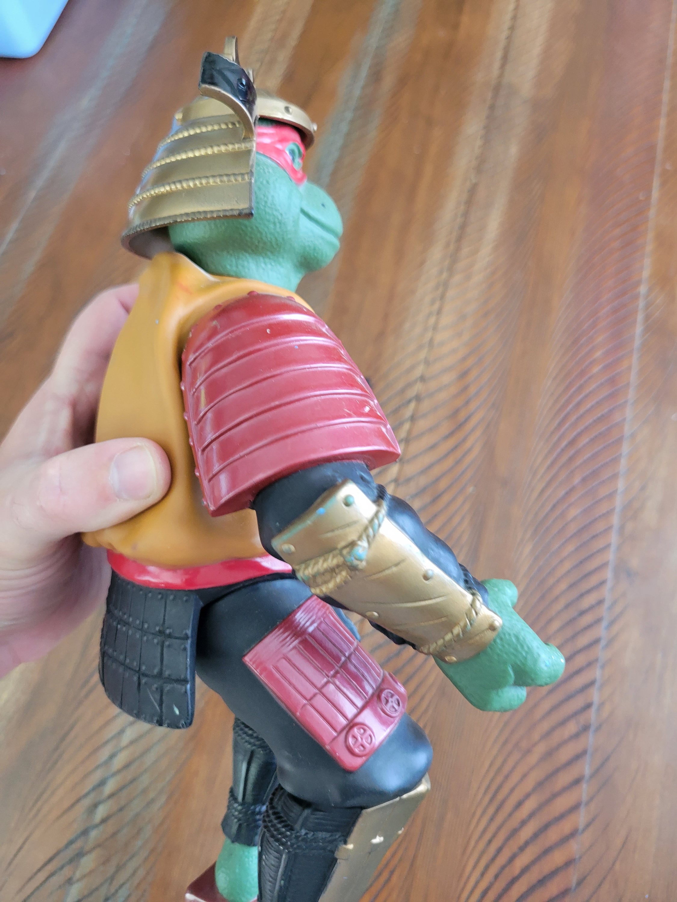 1993 TMNT Movie 3 Giant Samurai Raphael and Leonardo Sold