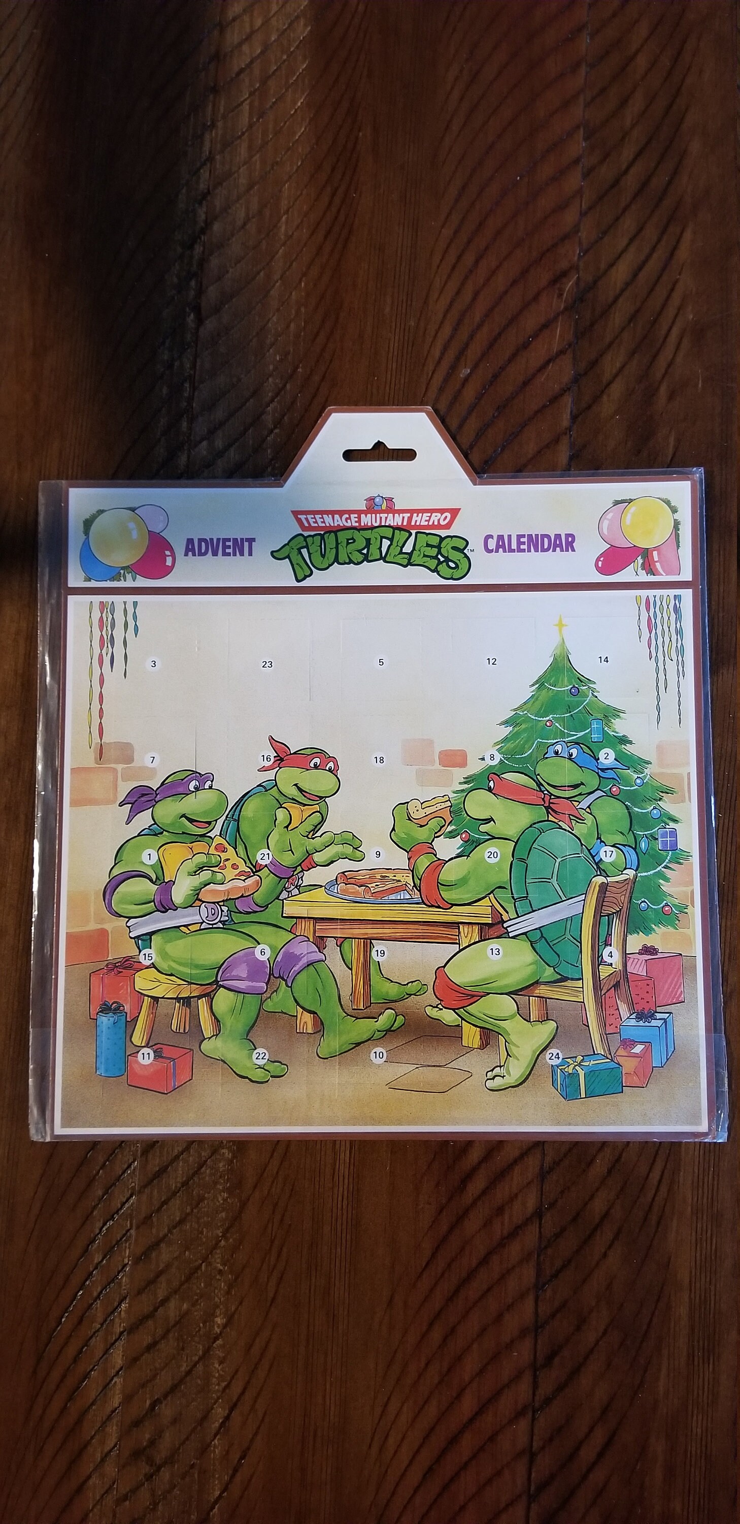 1990s TMNT TMHT Advent Calendar Teenage Mutant HERO Turtles Ninja Turtles  Vintage Factory Sealed - Etsy UK
